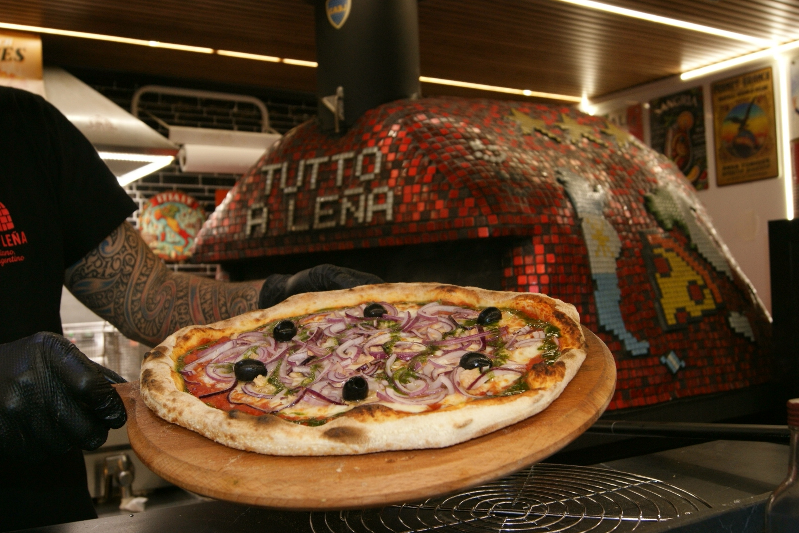 Pizza Atún y Cebolla