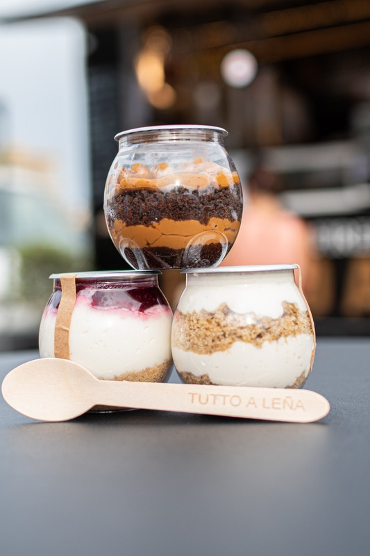 Pirámide de postres